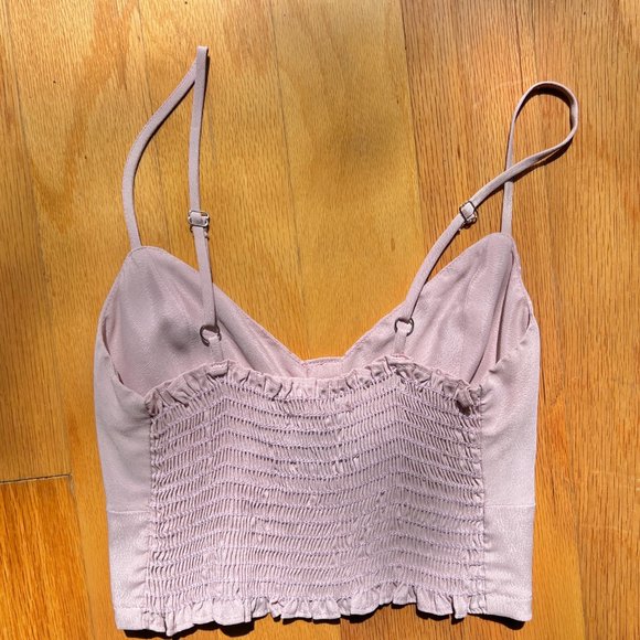 New Reformation Bustier Crop Top, Longline Bra Top, Size Small - Picture 3 of 12